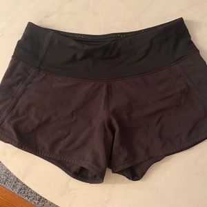 Black Lulu Lemon shorts